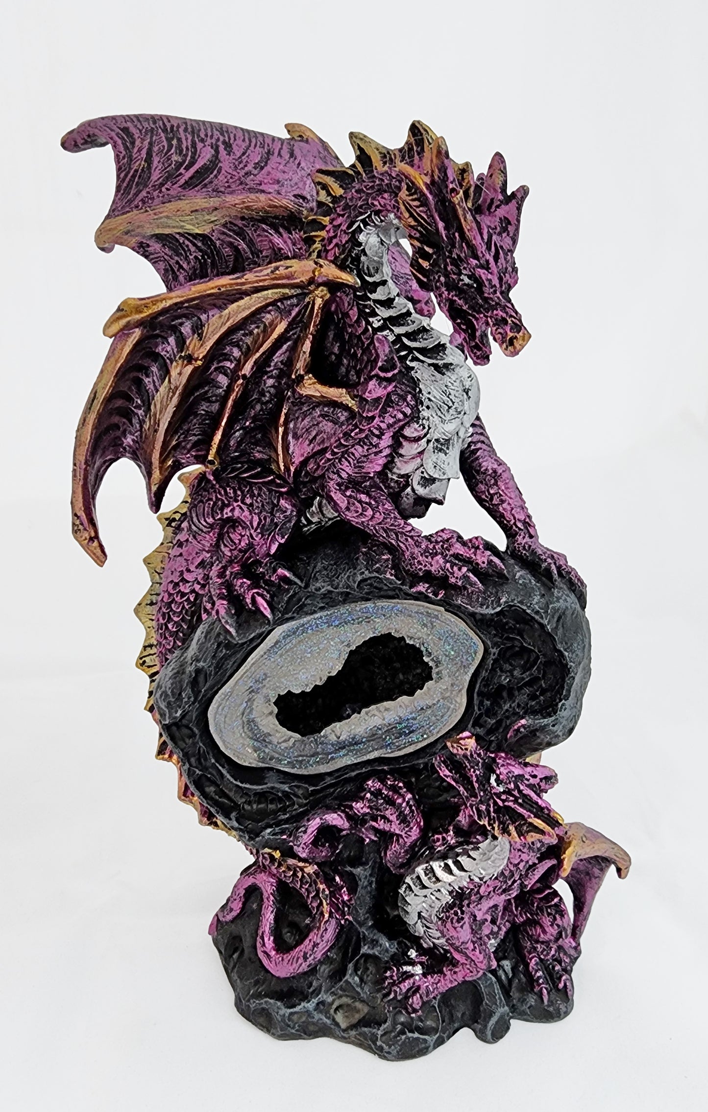 Purple Dragon Geode