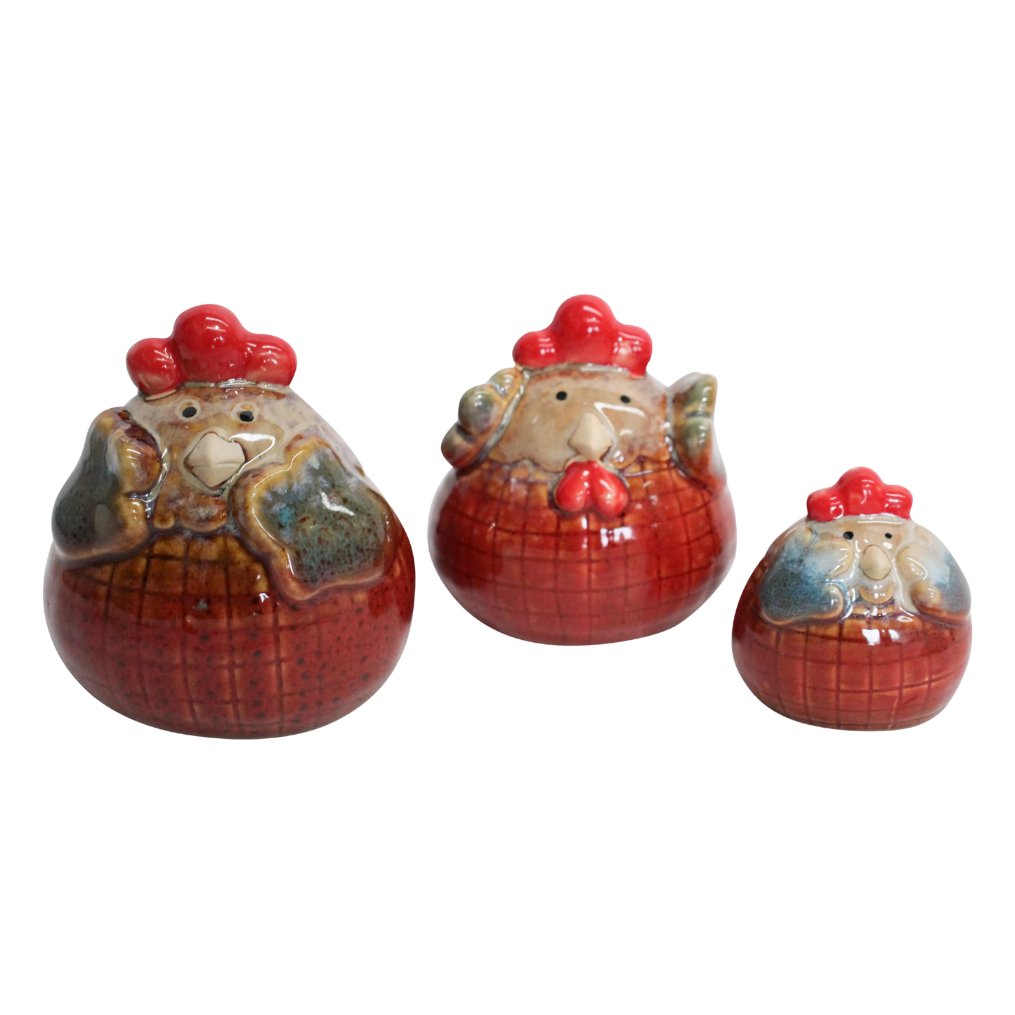 3pc Tartan Chicken Set