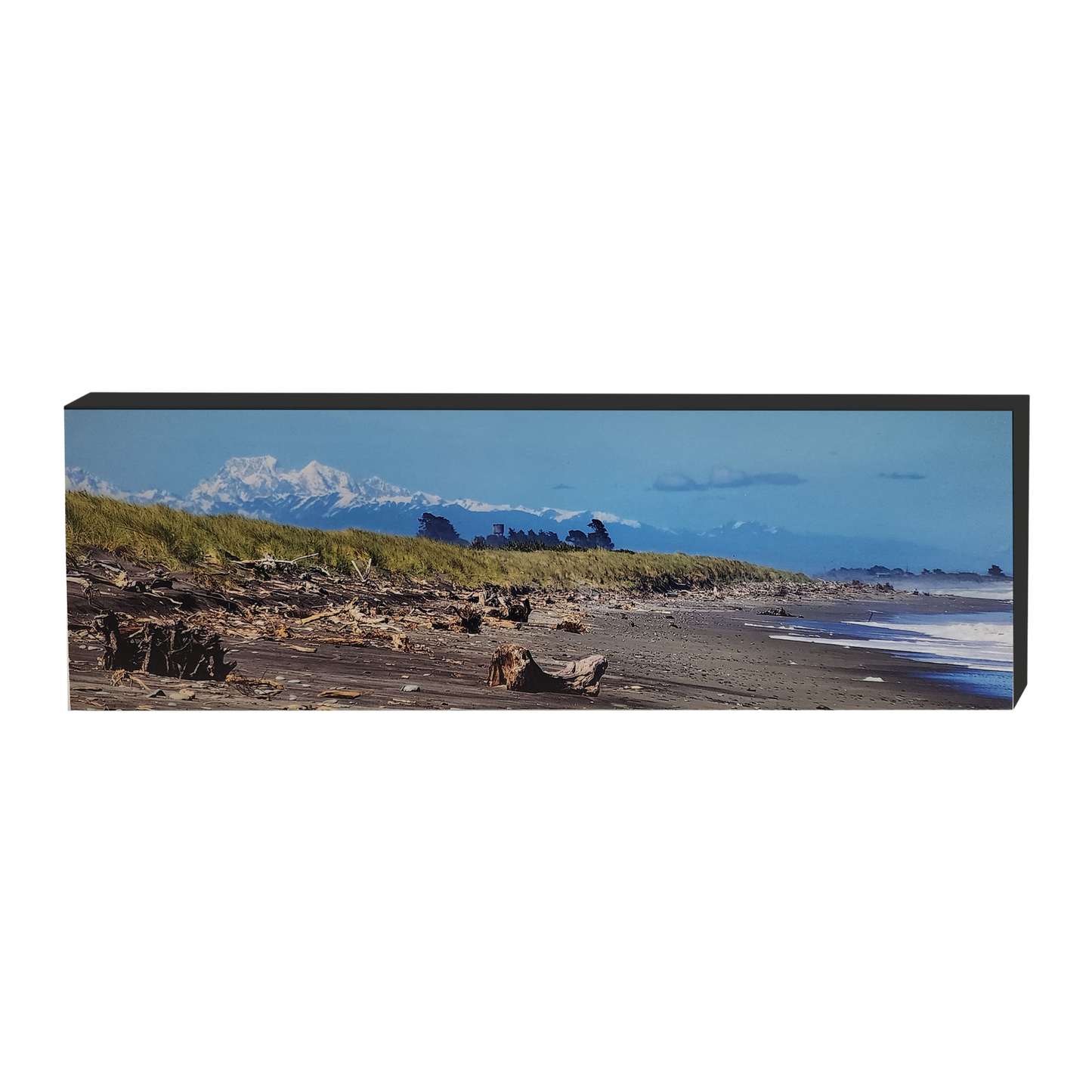4x12 Black Photo Block
