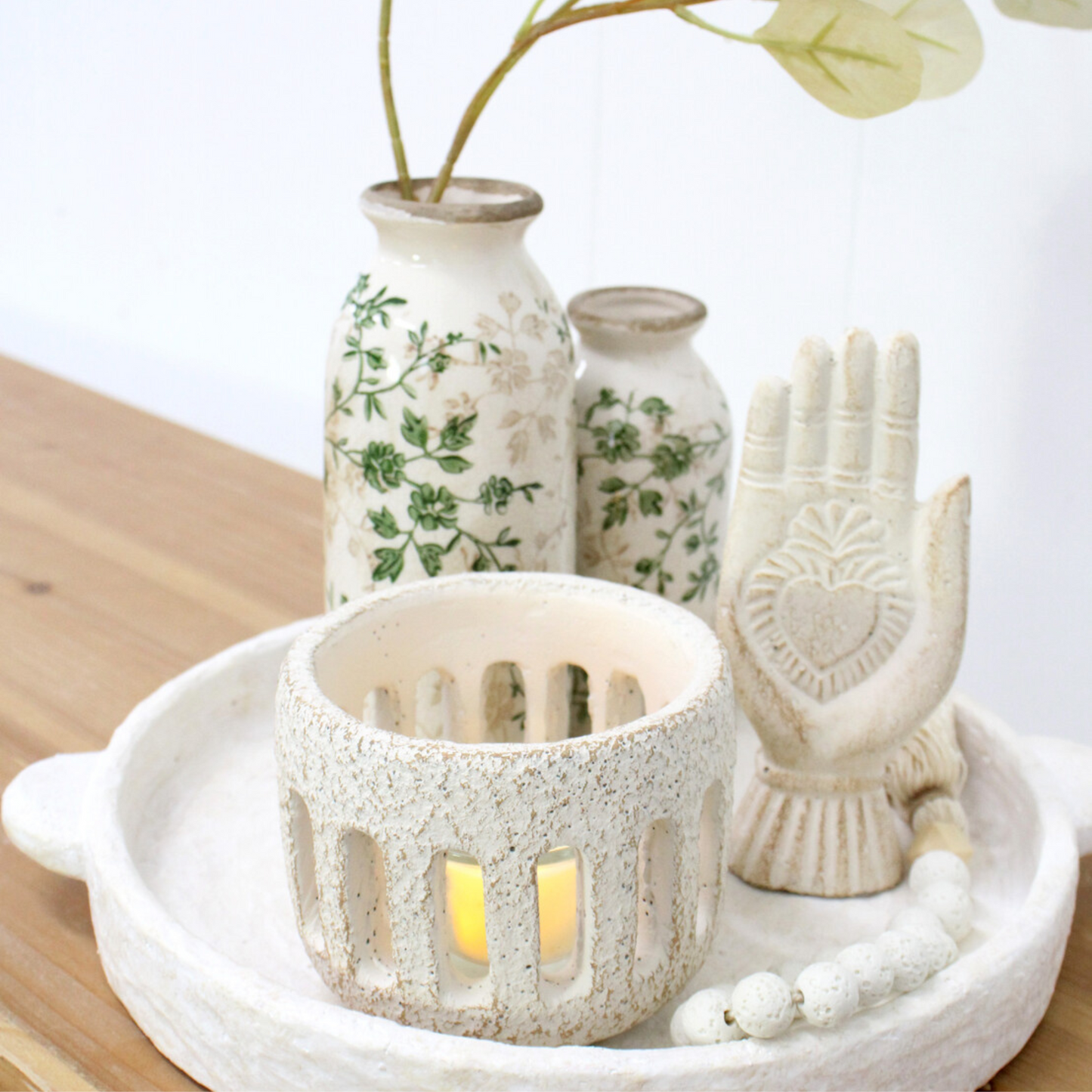 Bud Vase Set of Two - Evergreen