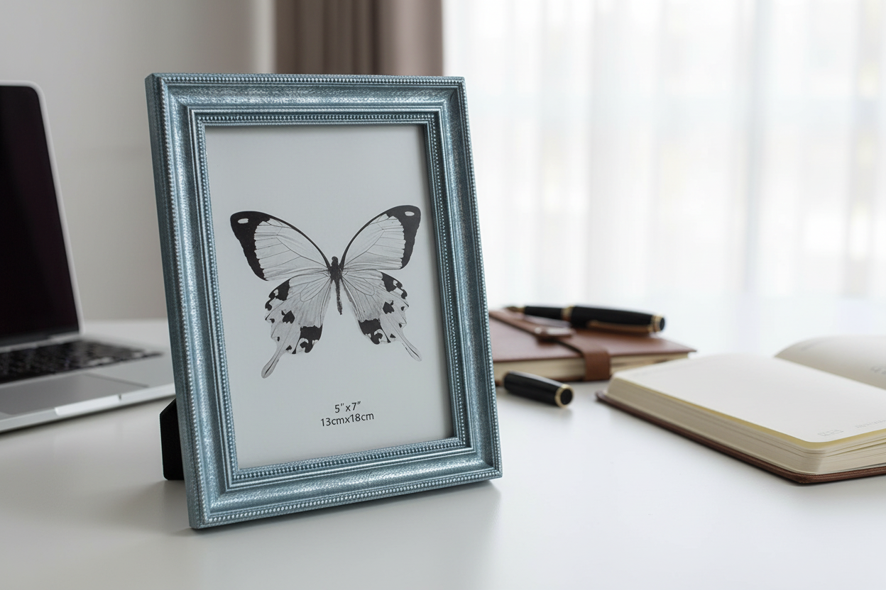 Dotted Edge Photo Frame 5x7