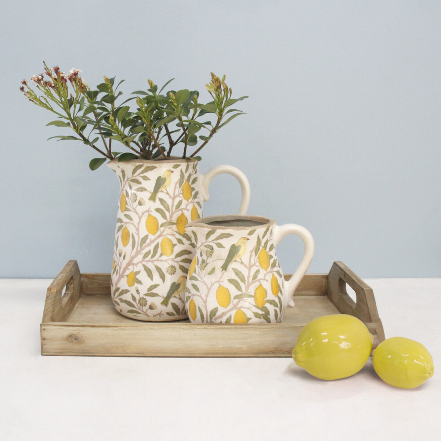 Large Vintage Jug - Lemon