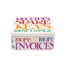 EB - Rainbow Medium Square Tin