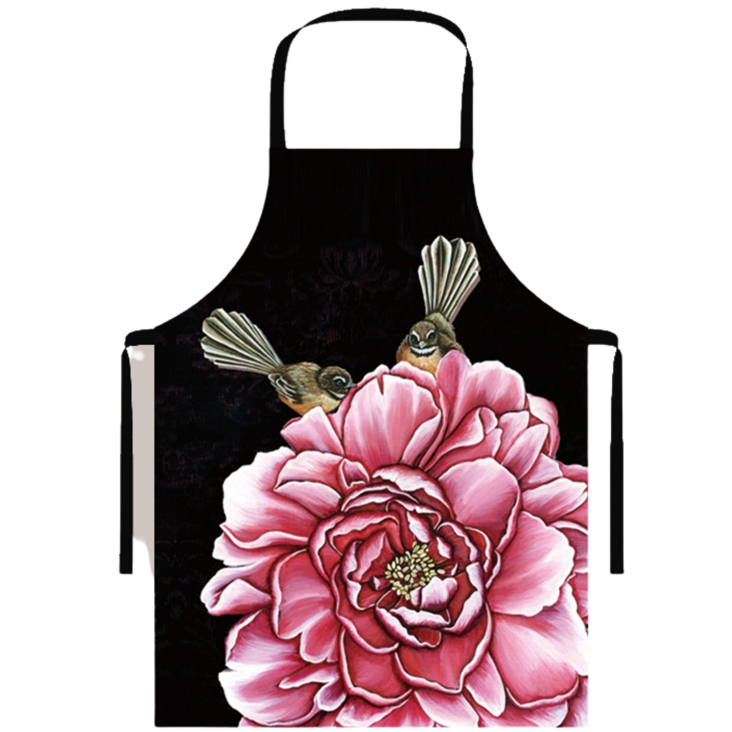 NZ Artwork Apron Two Fantails