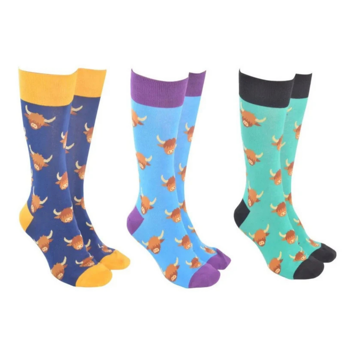Sock Society Highland Cow