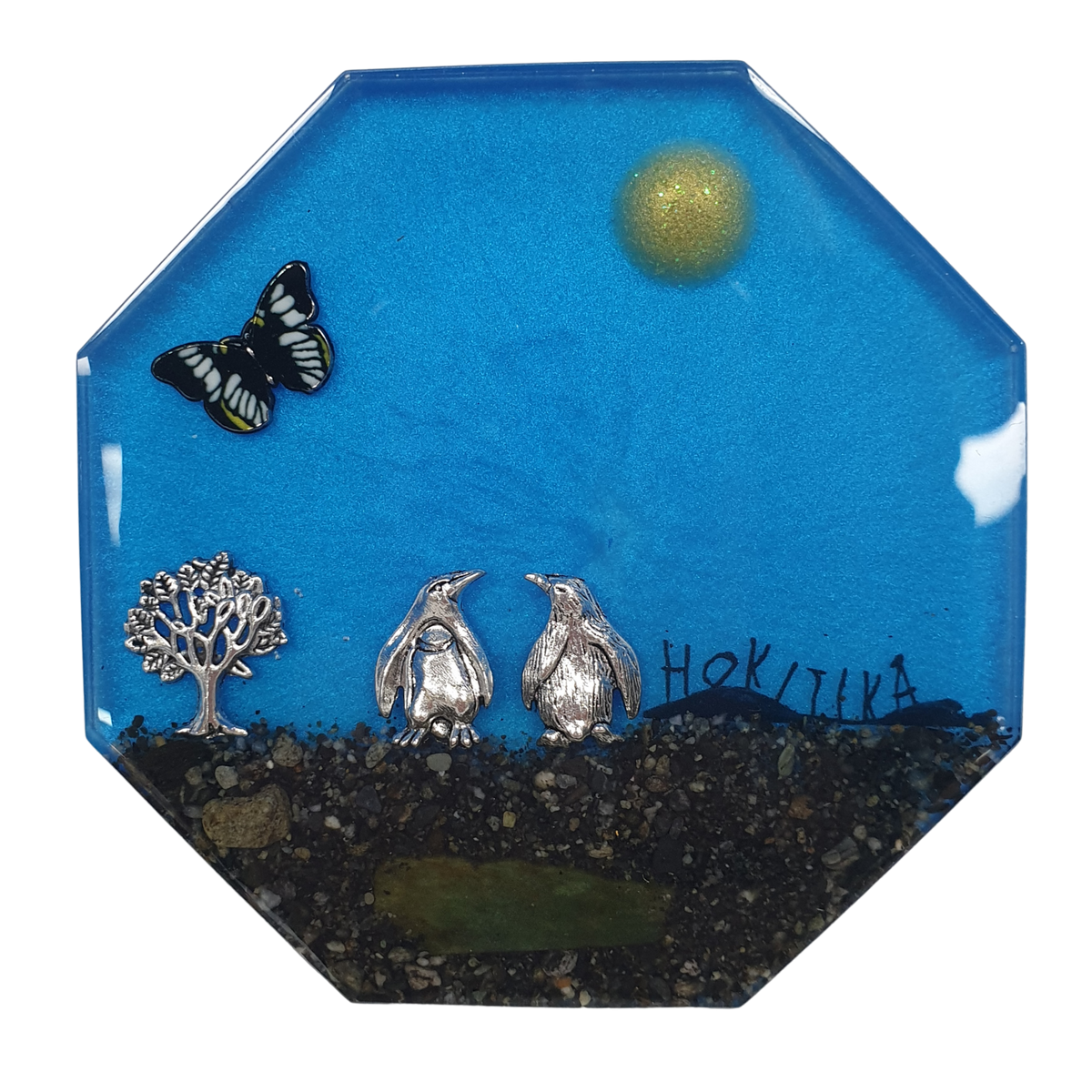 Hokitika Coaster - Butterfly
