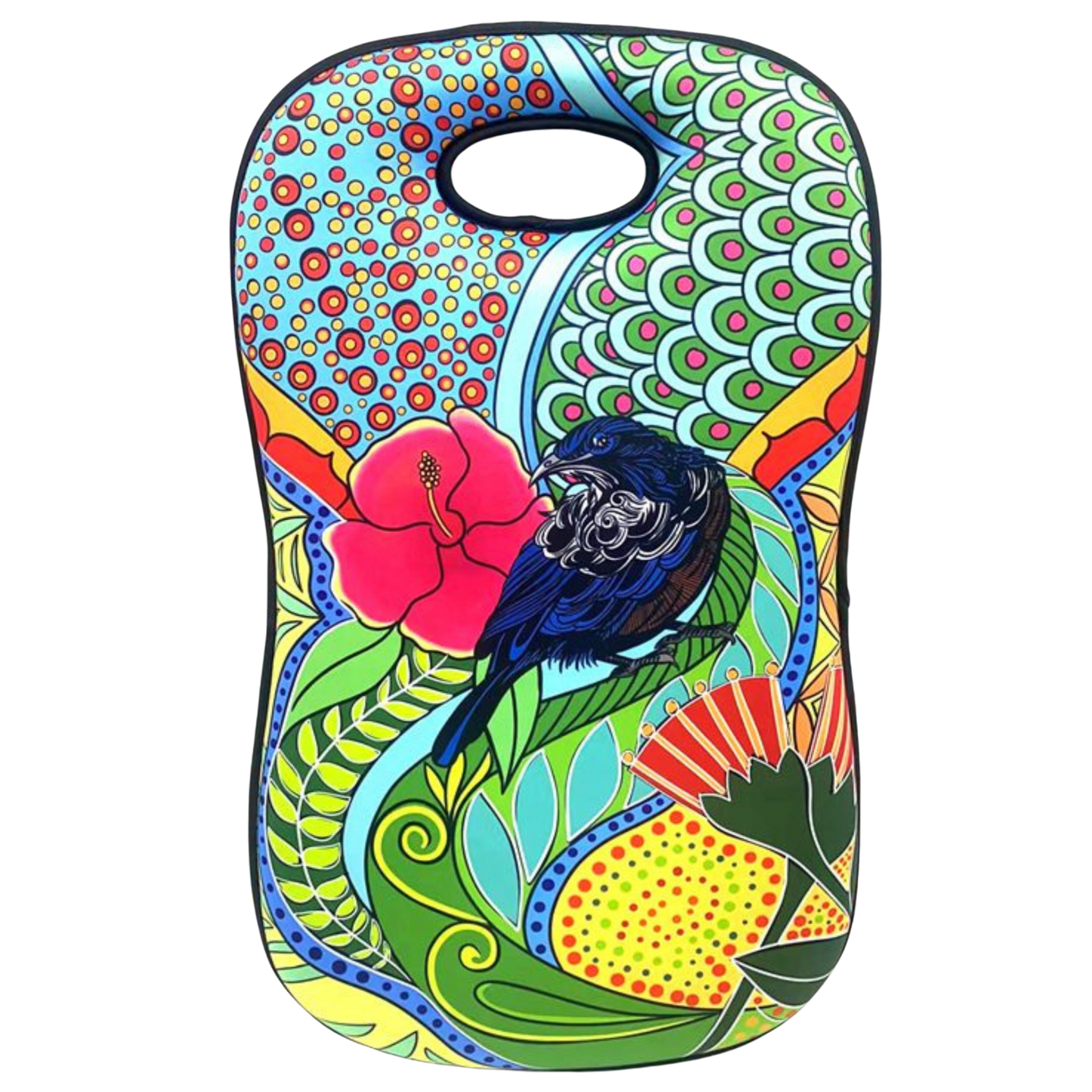 NZ Artwork Garden Kneeler - Tui Lucia