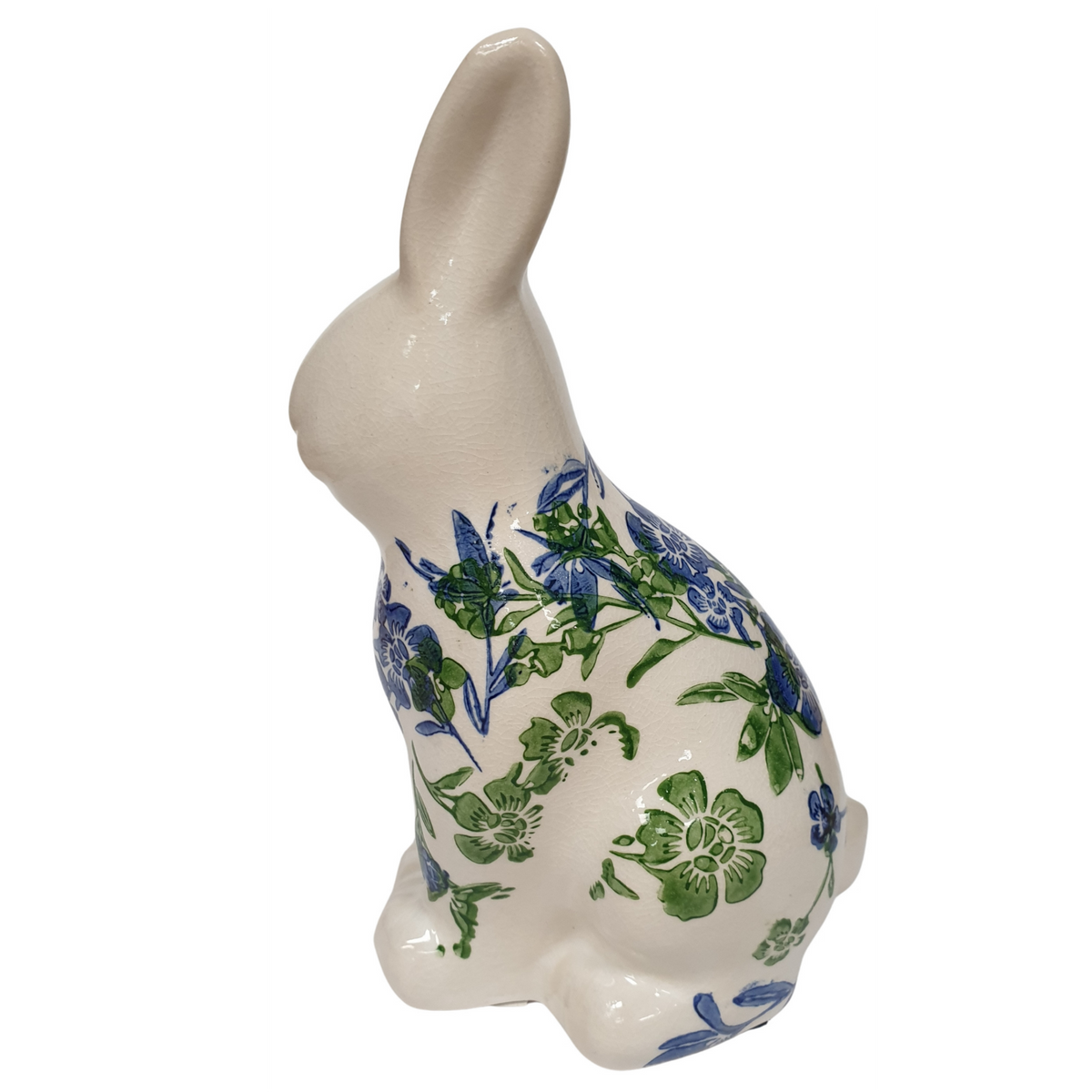 21cm Botanical Blue Rabbit