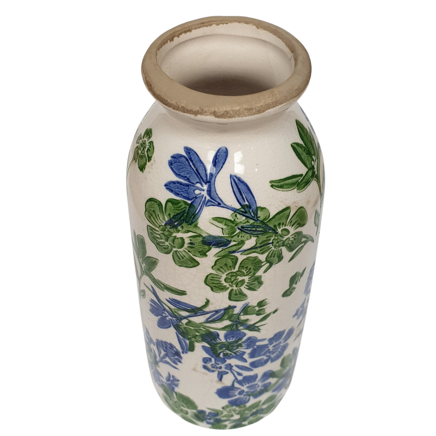 Bud Vase Botanical Blue - Large