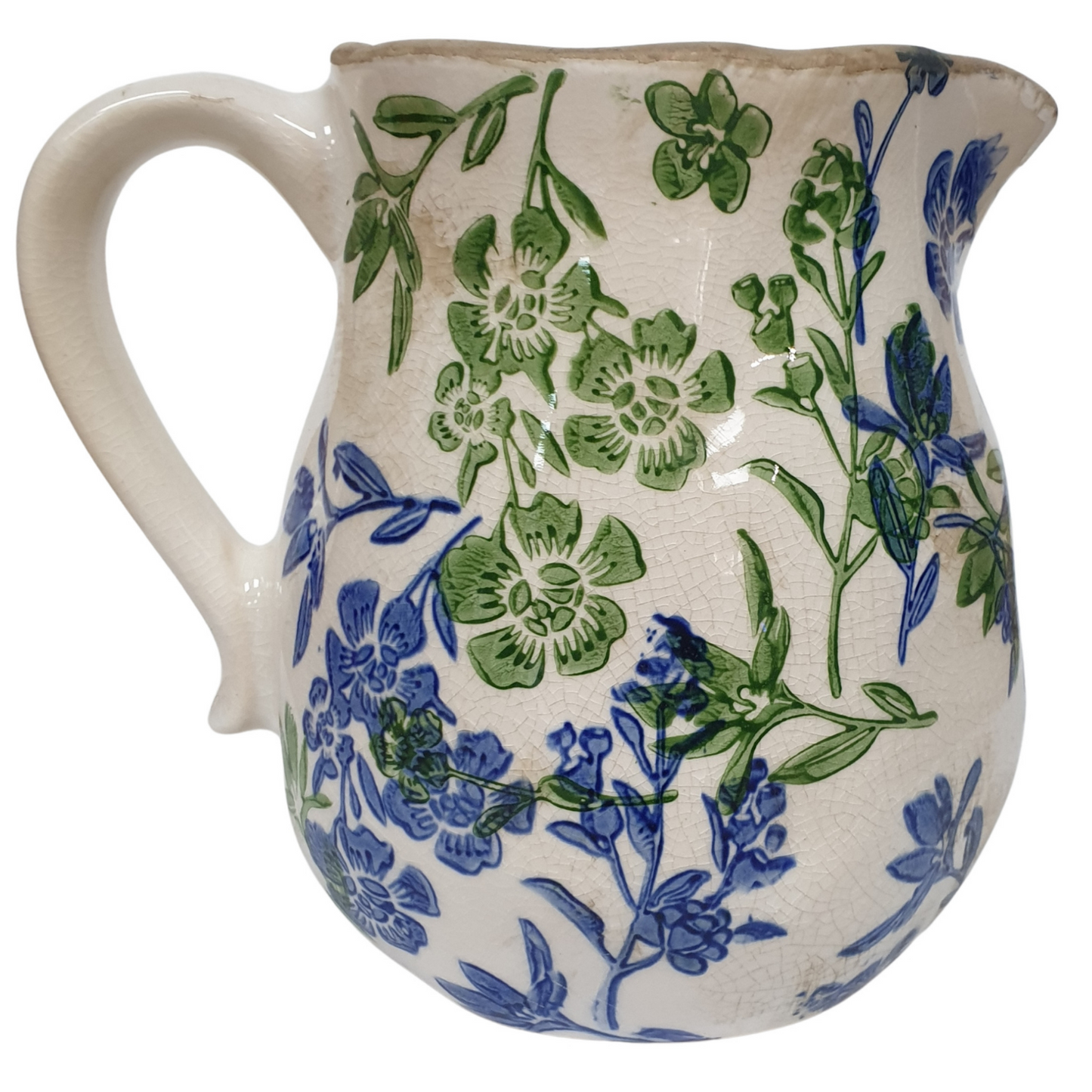 Jug Botanical Blue - Medium
