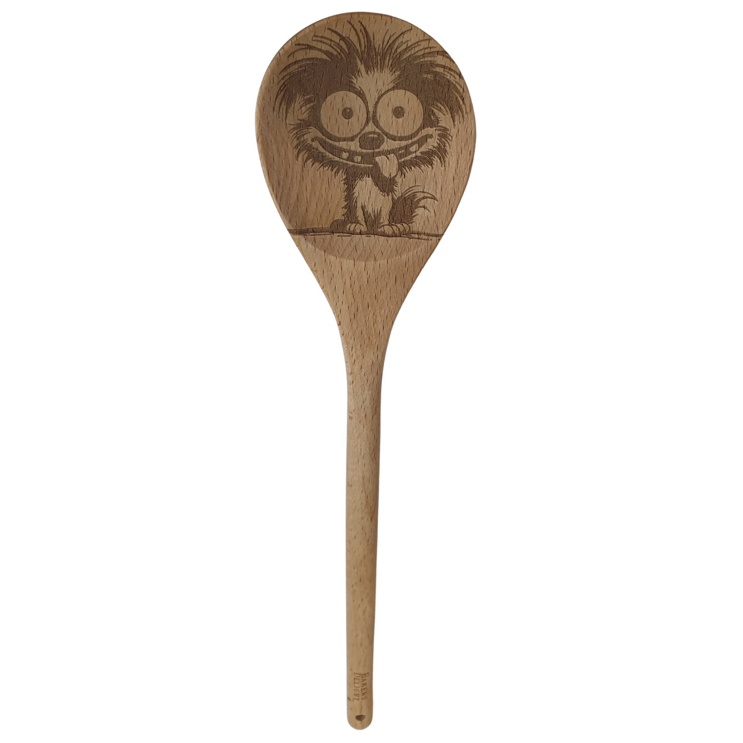 Wooden Spoon Round - Dog