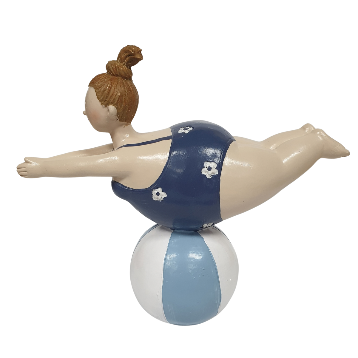 16cm Lady on Beach Ball