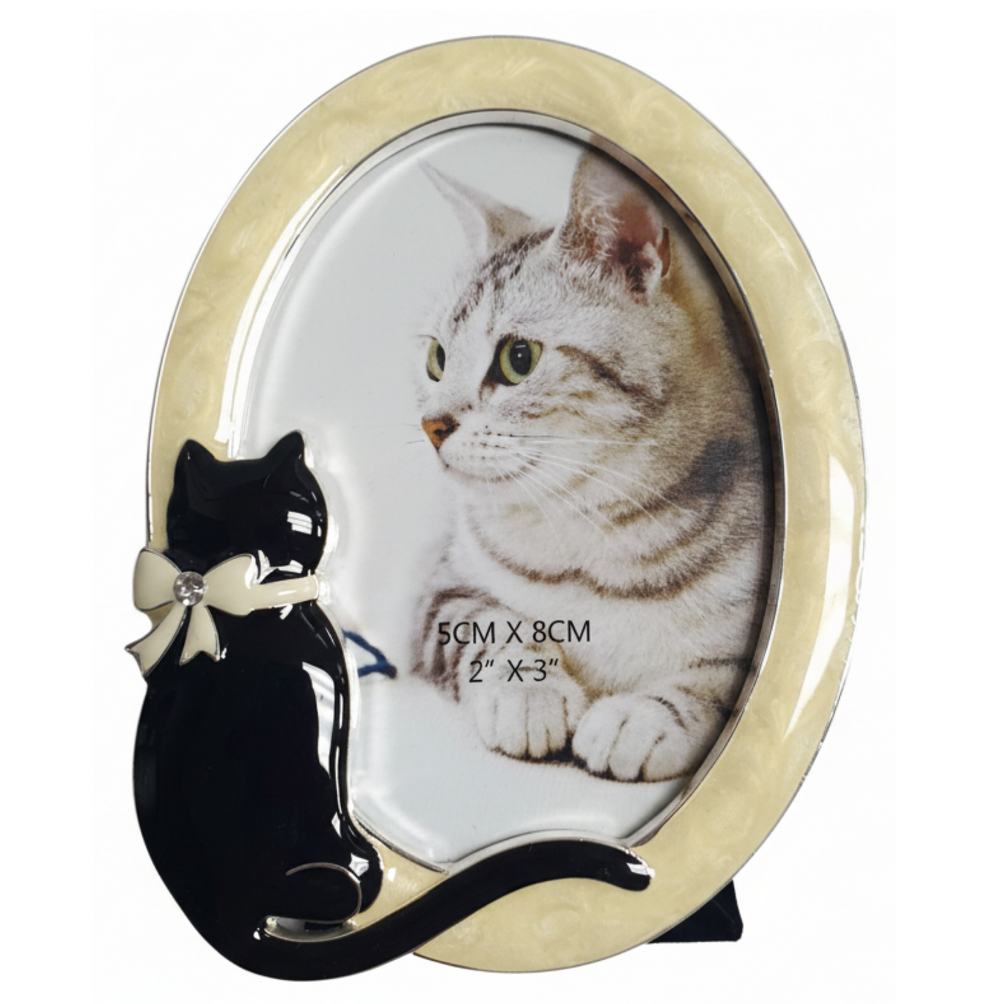 Cat Frame - Oval