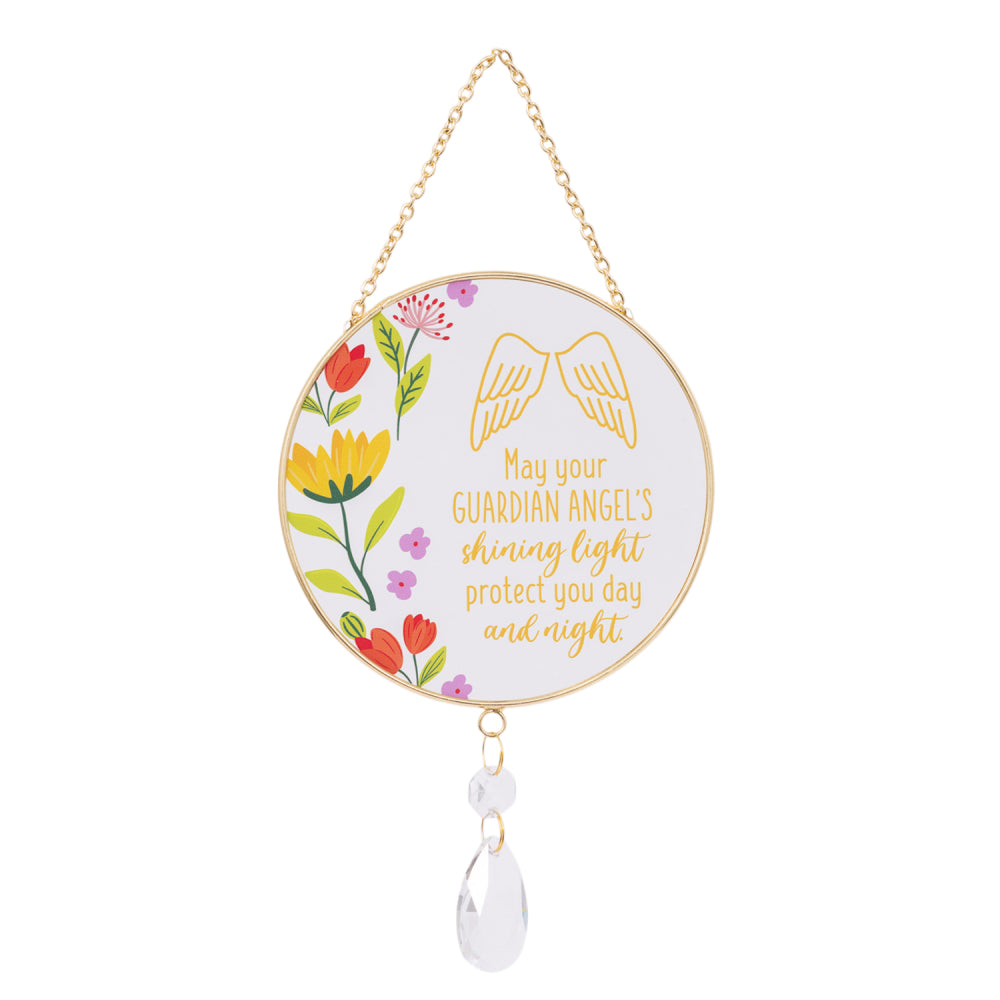 Glass Suncatcher - Guardian Angel