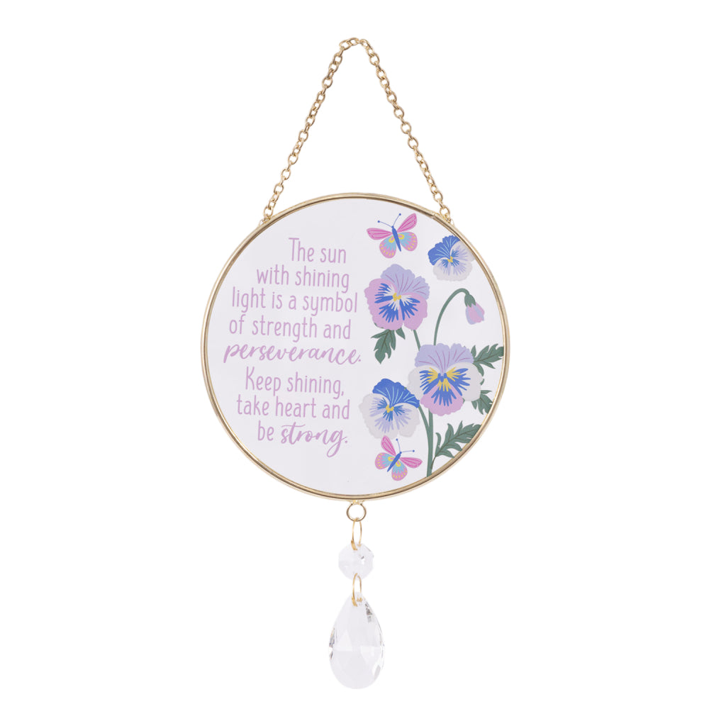 Glass Suncatcher - Strength