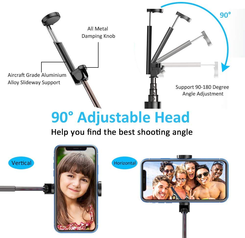 Dispho Seajic Bluetooth Selfie Stick