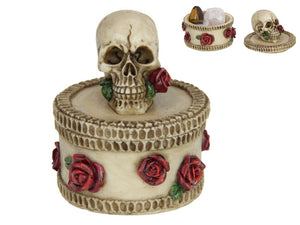 Skull & Rose Small Container