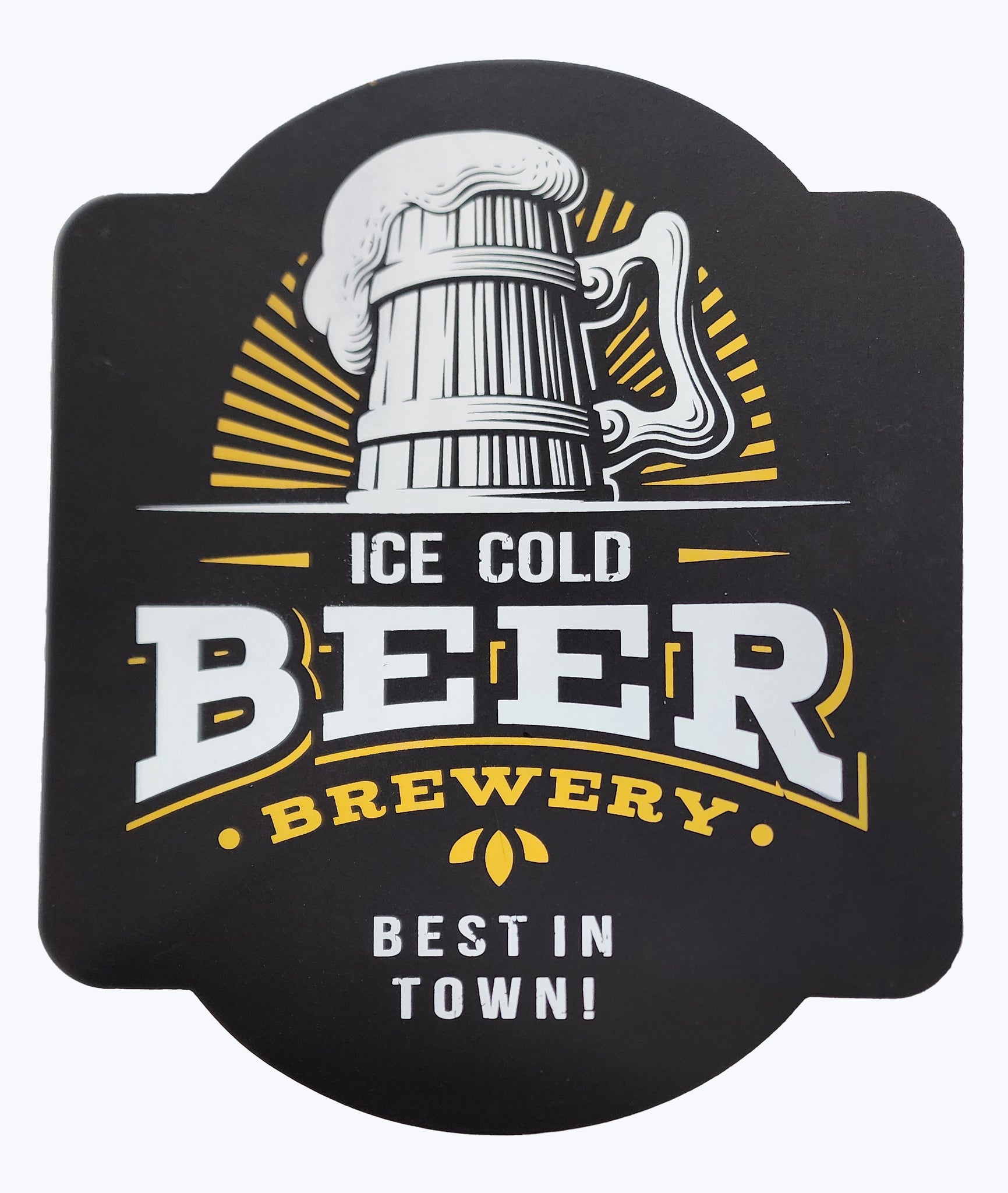 Ice Cold Beer Plaque