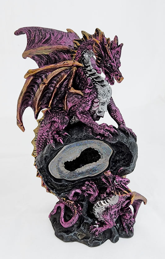 Purple Dragon Geode
