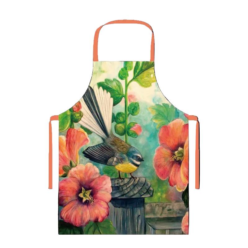 NZ Artwork Apron Fantail on post