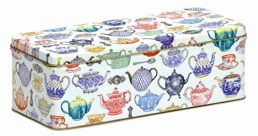 EB Long Rectangle Tin - Teapots