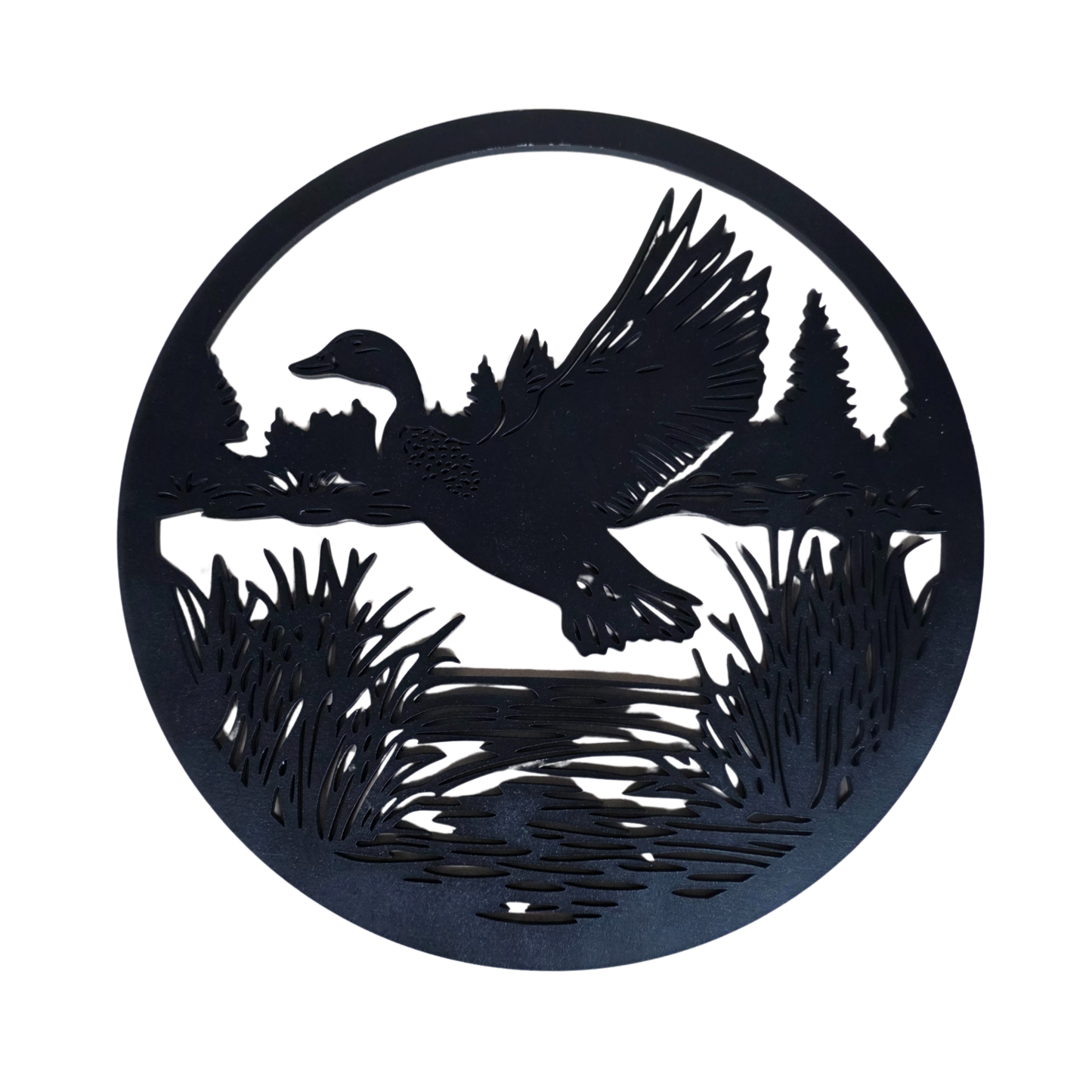 NZ Wall Art Circle - Duck