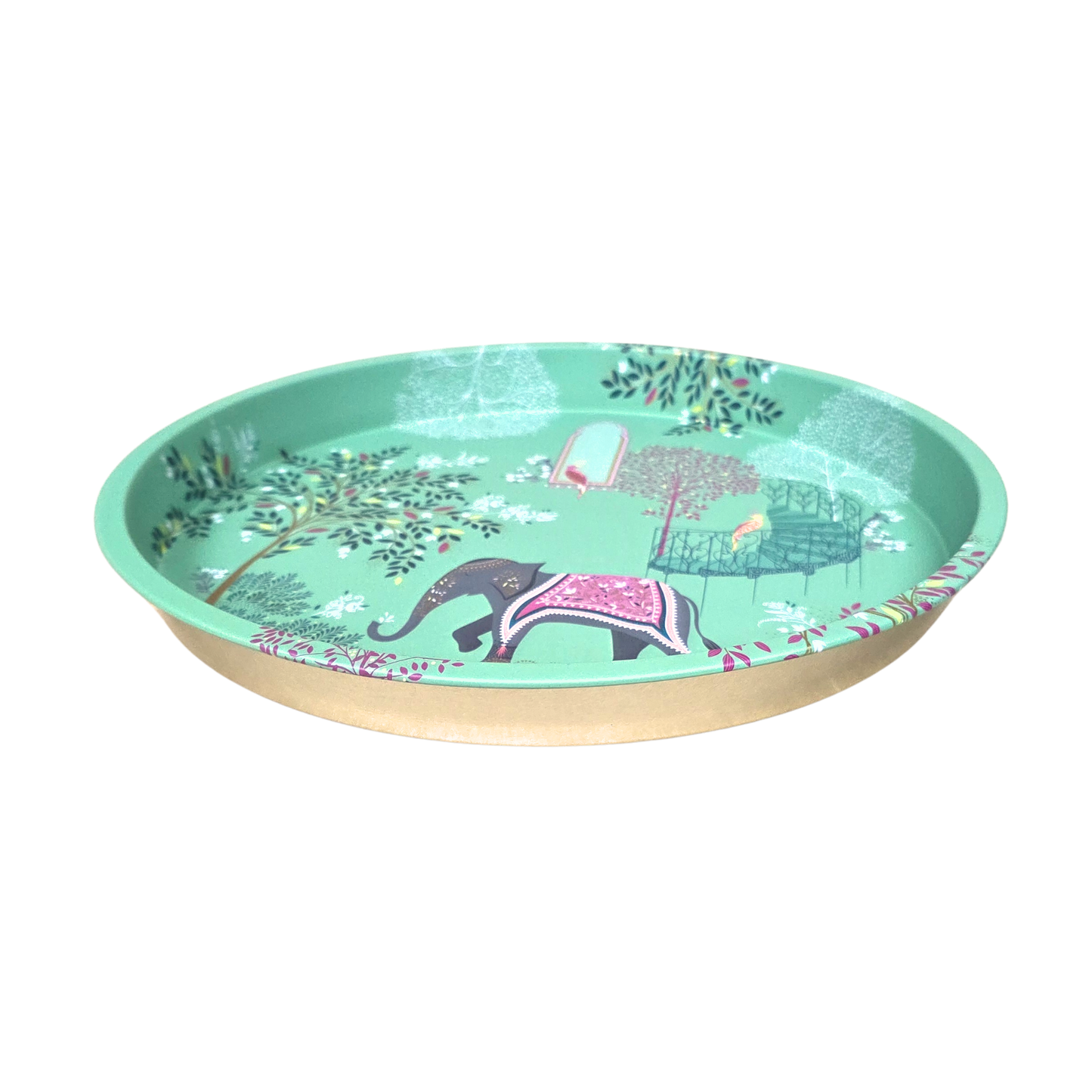 SM India Elephant Tin Tray
