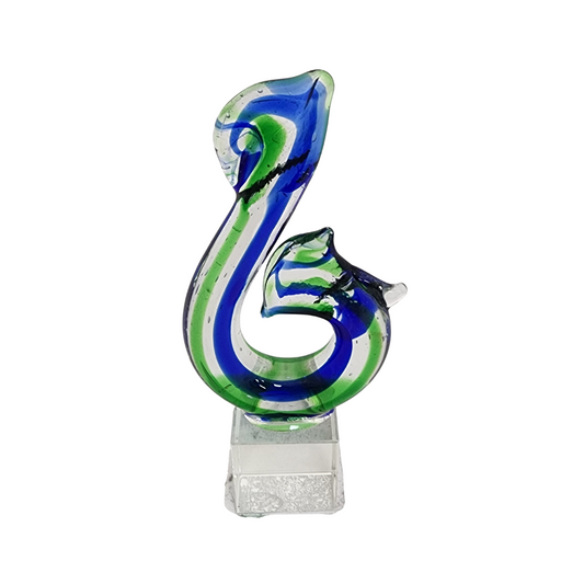 Glass Hook Ornament - Colour May Vary