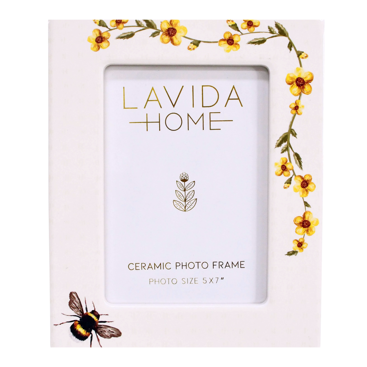 Bee Flora 5x7" Frame