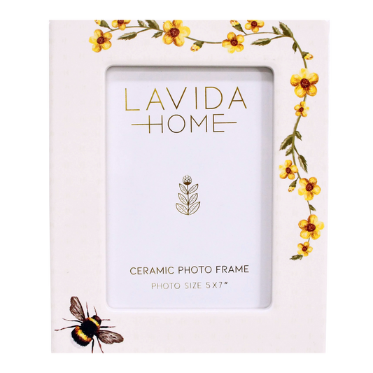 Bee Flora 5x7" Frame