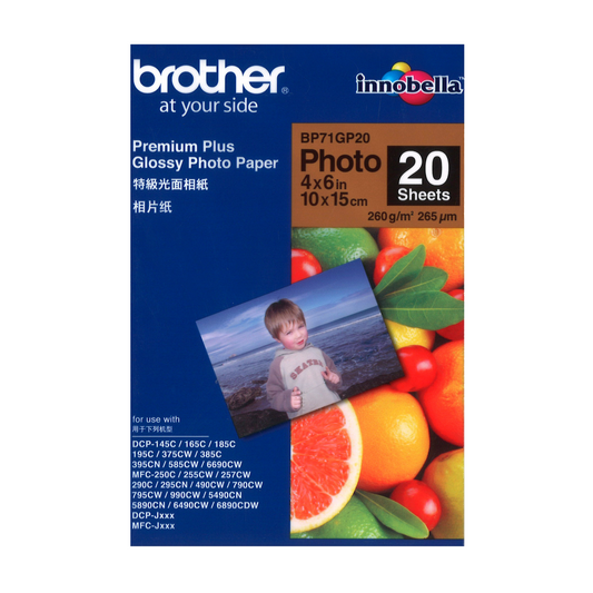 Brother Photo Paper 4x6in 20sheets