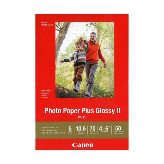 Canon Photo Paper Plus Glossy II  6x4" (50pk)
