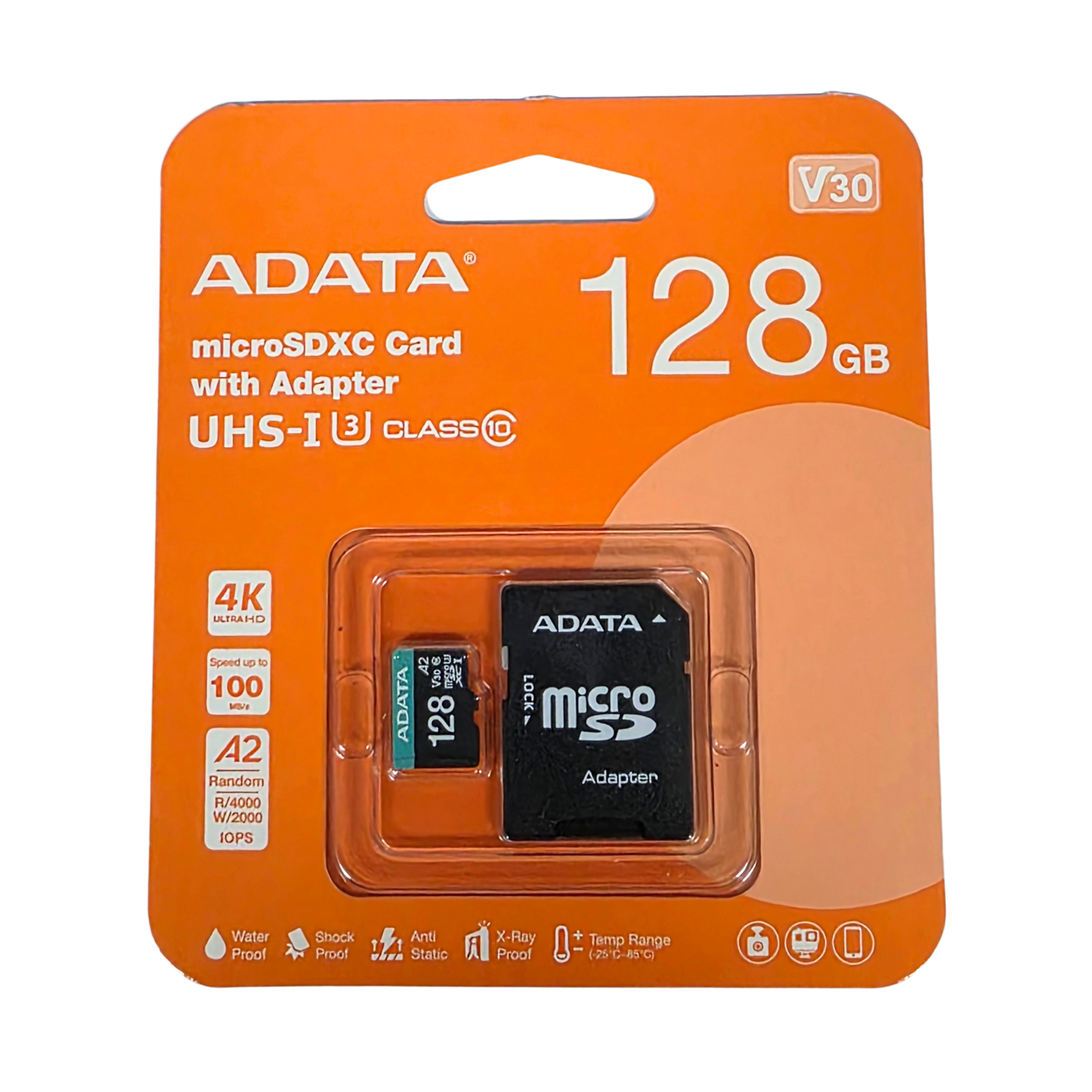 Adata MicroSDXC Card with Adapter 128gb