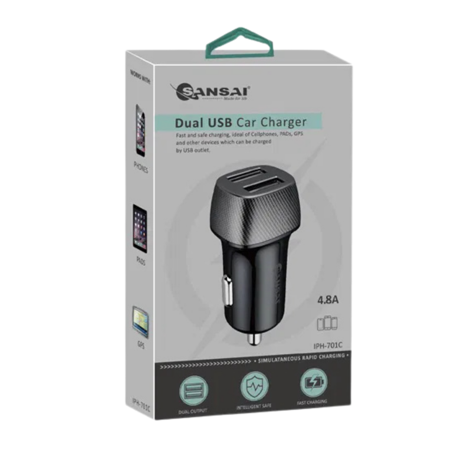 Sansai Dual USB Car Charger