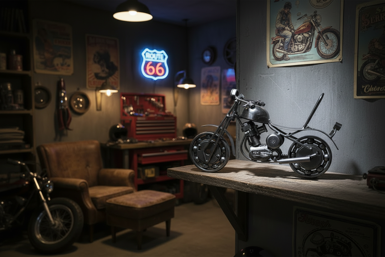 Steampunk Motorbike E8433