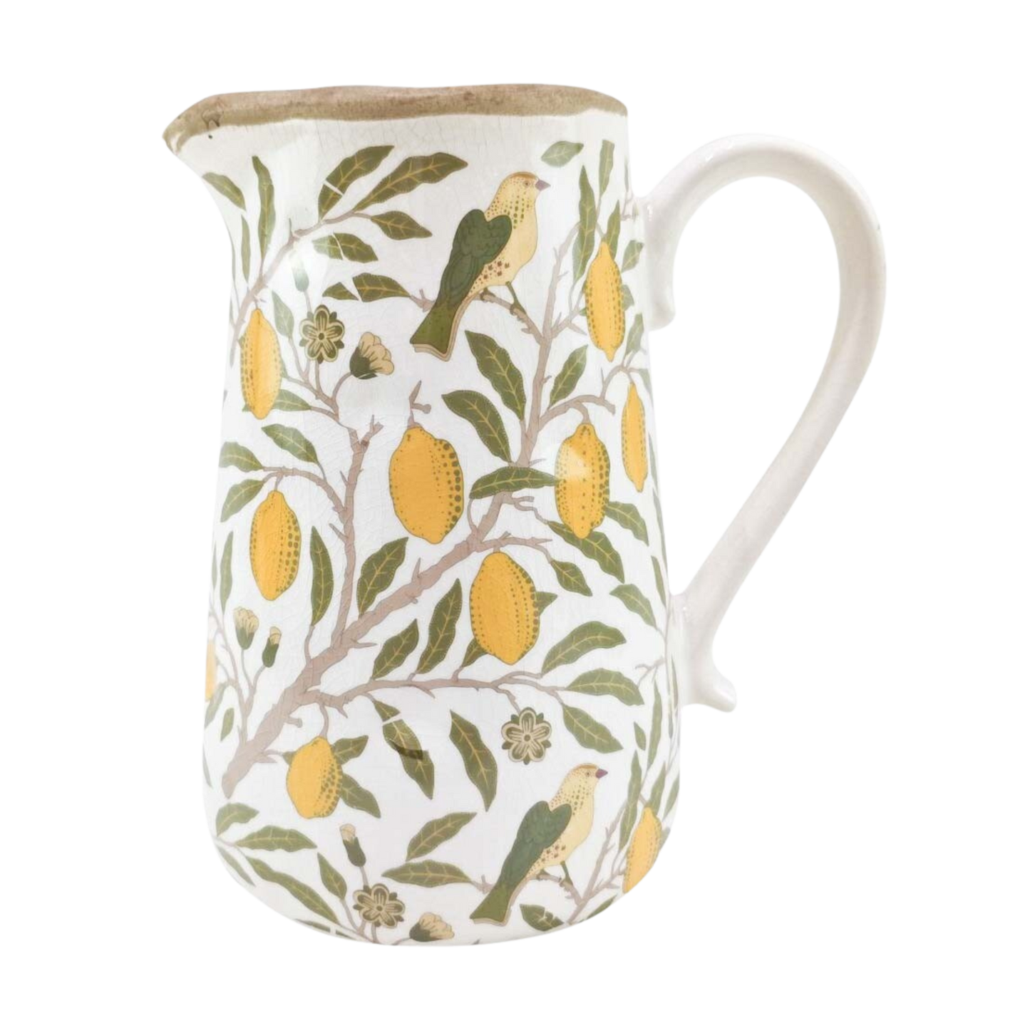 Large Vintage Jug - Lemon