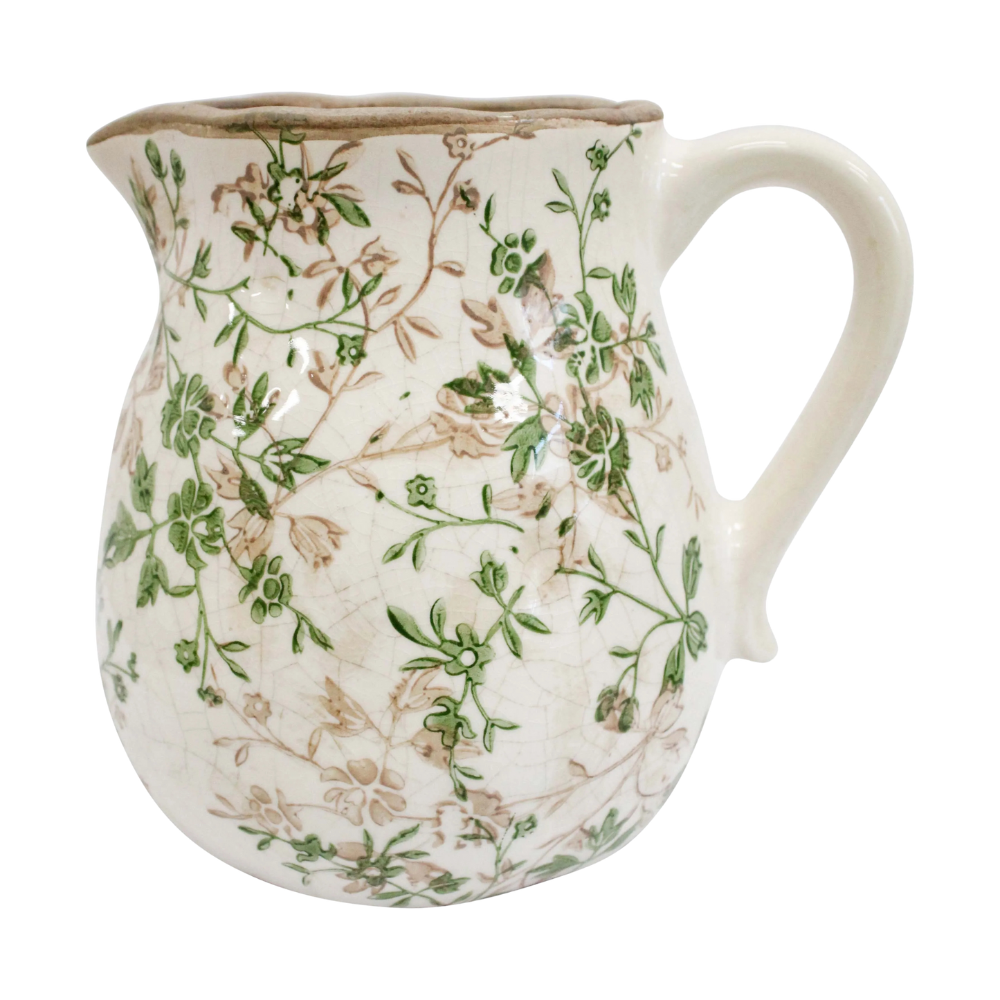 Medium Vintage Jug - Evergreen