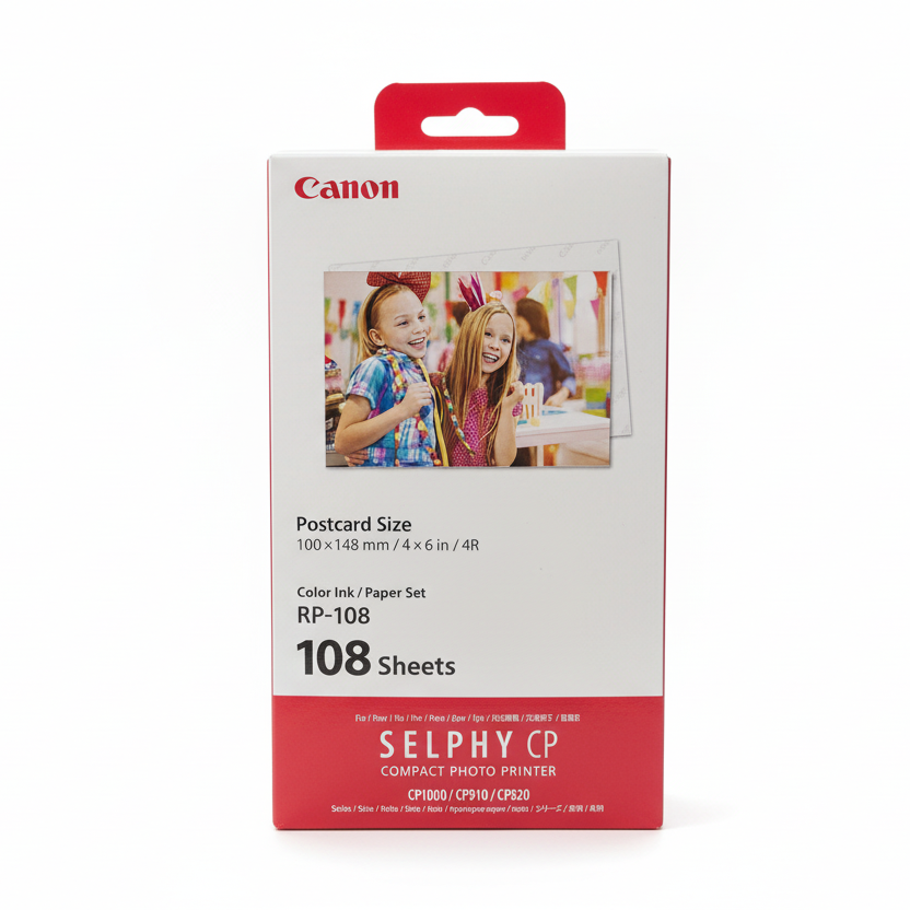 Canon Selphy RP-108 Ink & Paper
