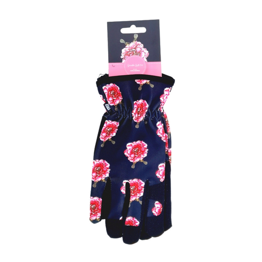 NZ Artwork Garden Gloves Two Fantails