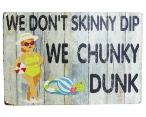 Tin Sign - Chunky Dunk