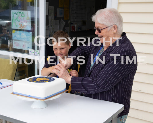 Ross School 150th Reunion - Cake Cutting