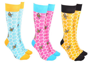 Sock Society - Honeycomb Bee