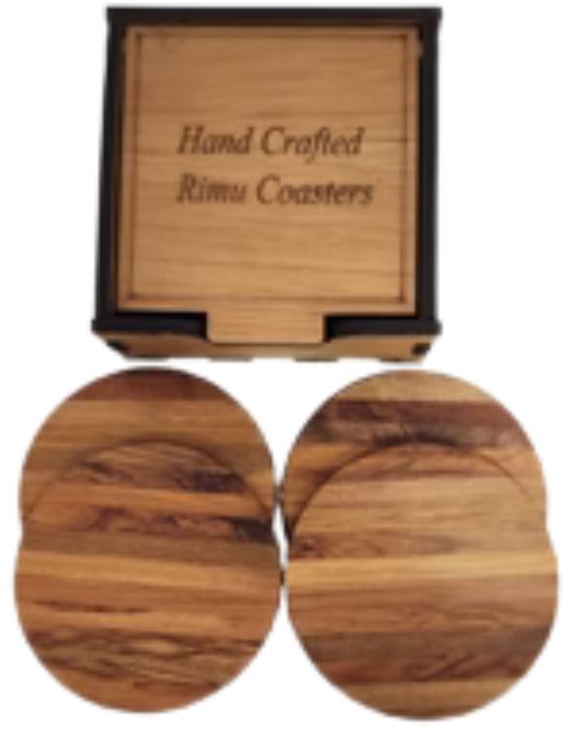 Rimu Coasters (4) in Display Box