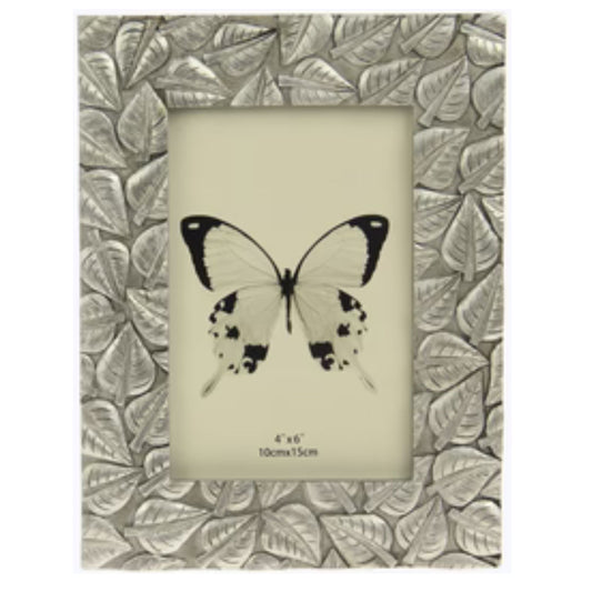 6x4 Champagne Leaves Photo Frame