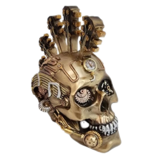 Steampunk Guitar Skull