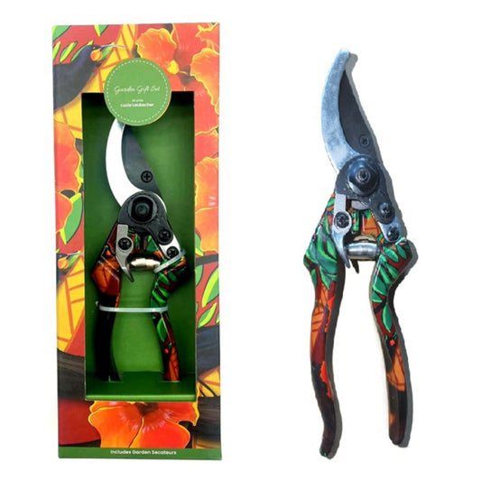 NZ Artwork Garden Secateurs - Huia Bird