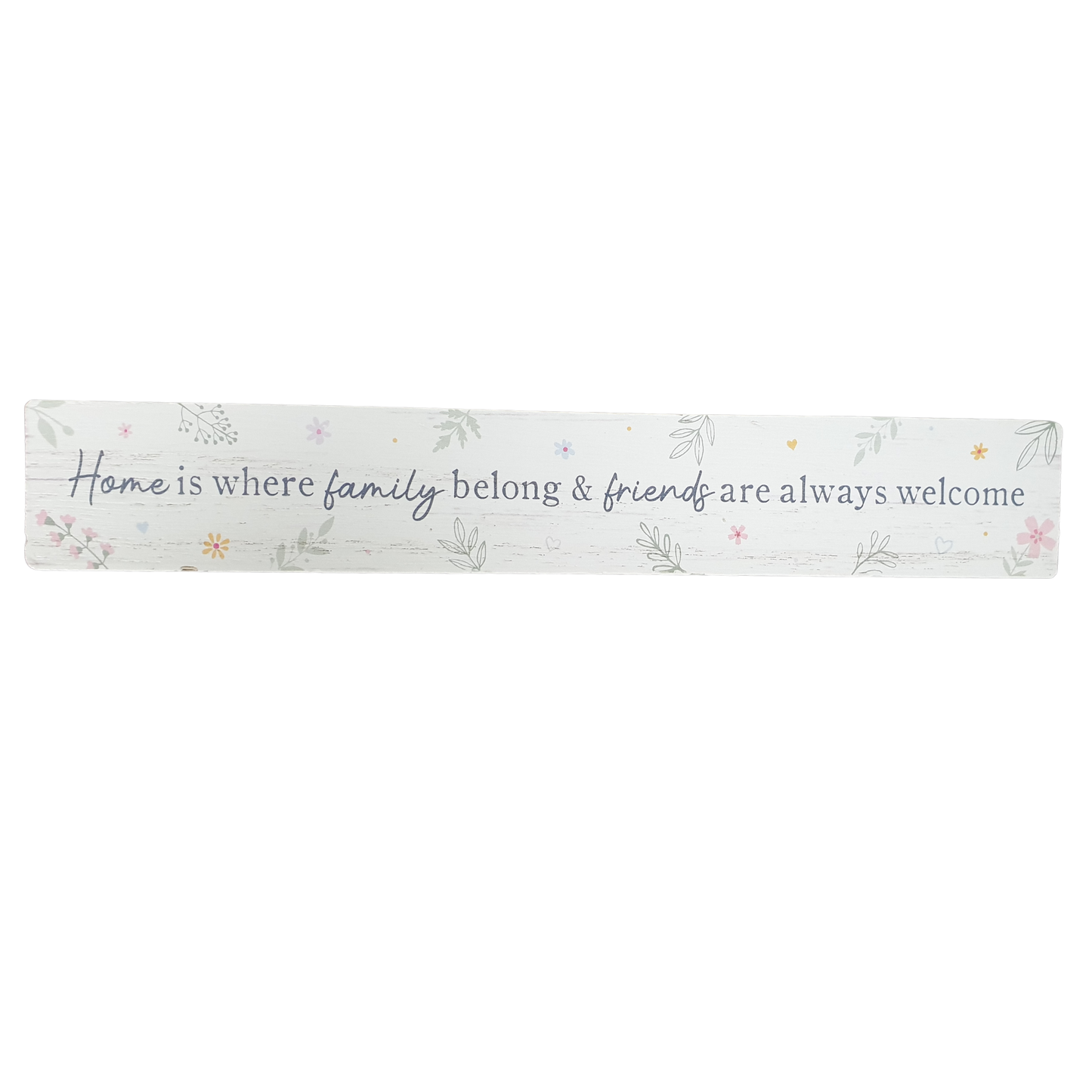 25cm Home Plaque - Family & Friends
