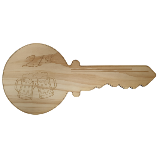 21st Key with Two Beers 35cm