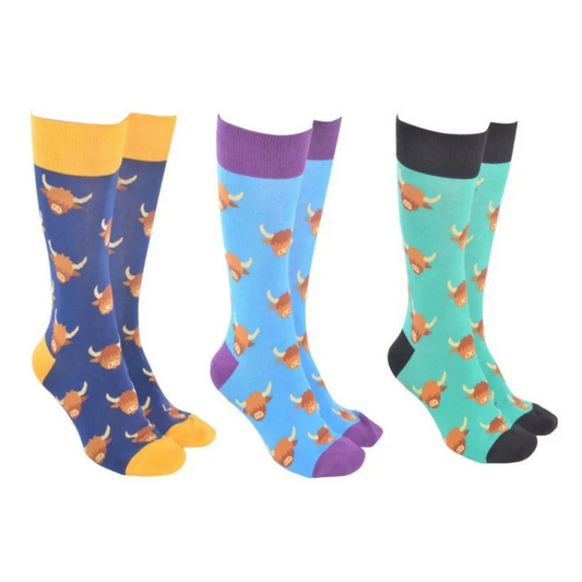 Sock Society Highland Cow