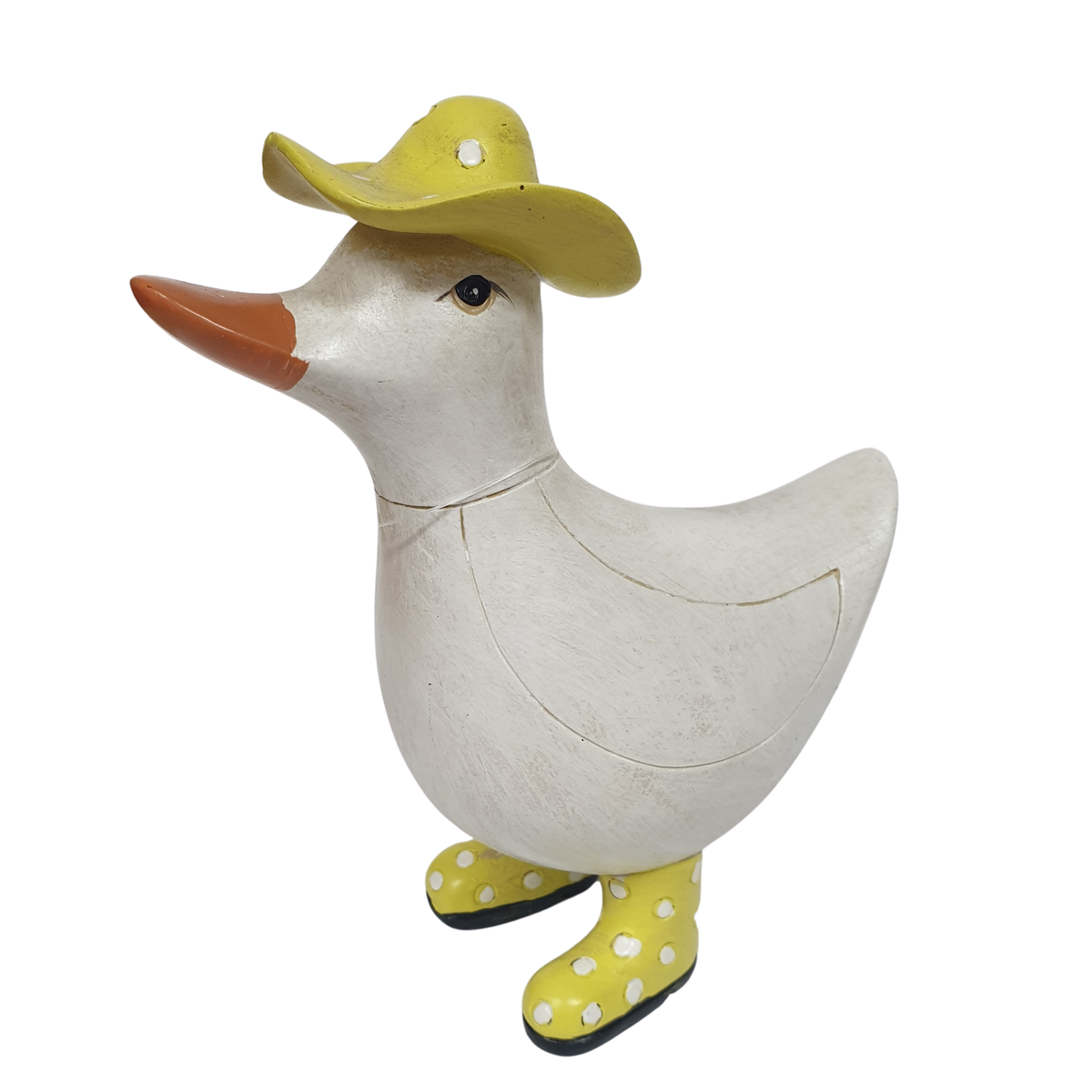 14cm Wading Duck Yellow